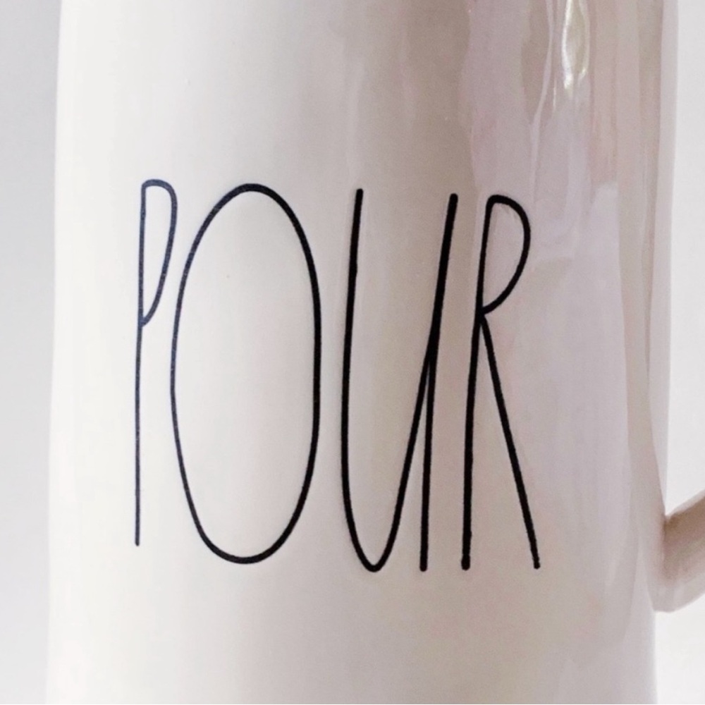 Rae Dunn POUR pitcher - Picture 3 of 7